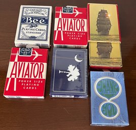 6 Decks Of Playing Cards