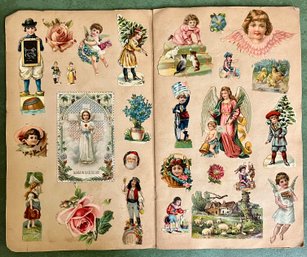 Antique Sticker Book