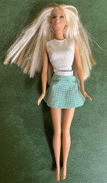 1992 Barbie Doll With Green Skirt