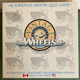 Vintage Wheels Automotive Quiz Game