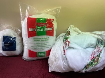 Christmas Snow Fluff For Crafts Some Unopened Bags
