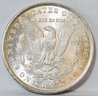 1889  Morgan Silver Dollar XF Plus RAINBOW TONING! Reverse Is BU! (2far5)