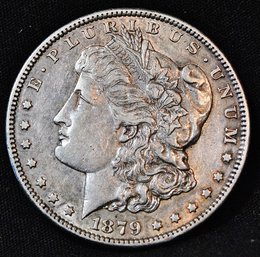 1879-S  Morgan Silver Dollar  XF PLUS Great DATE! NICE! (gdj36)