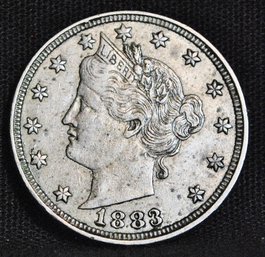 1883 Liberty V Nickel  SUPER NICE!  Distinct Lines On EVERY Star!!  XF (6jad9)