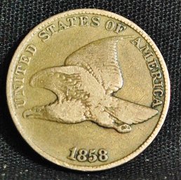 1858  Flying Eagle Cent  XF   NICE  (jcd93)