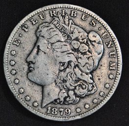 1879-S  Morgan Silver Dollar KEY DATE!   (int49)