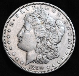 1890  Morgan Silver Dollar  XF   (3sal1)