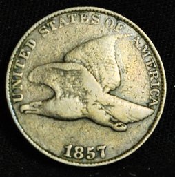 1857  Flying Eagle Cent  SUPER NICE   (prs29)