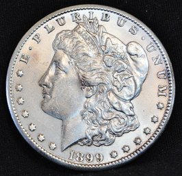 1899-O Morgan Silver Dollar Great Date BU  SUPERB!! (cfcc2)