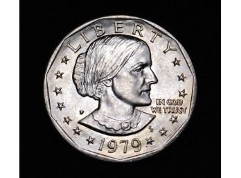 1979-P Susan B. Anthony Dollar CHOICE GEM Brilliant Uncirc Flashy Proof-Like BU (xx4)