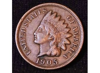 19005 Indian Head Cent / Penny XF Nice! (mbd22)