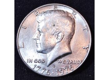 1976-D Kennedy Half Dollar BU (abc3)