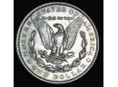 1886 Morgan Silver Dollar Good Date  AU / BU Wow! FULL CHEST FEATHERING!  (rac2)