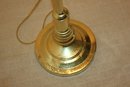 Brass Floor Lamp -works 58-in Tall