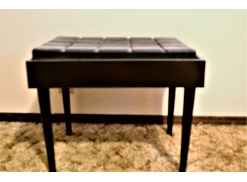 Black Footstool