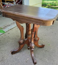 Vintage Table -good Project Piece 19x28 X 28 Tall