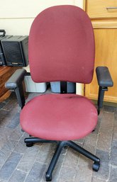 Office Chair, Lots Of Functions, Some Spots On Seat