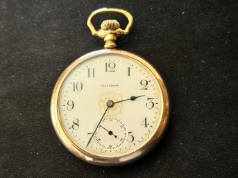 Walton Railroad Grade Pocket Watch 23 Jewels Gold Filled 20-year- Works