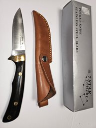 Jimmy Lile Seven Star First Production Run Knife And Sheath- Box