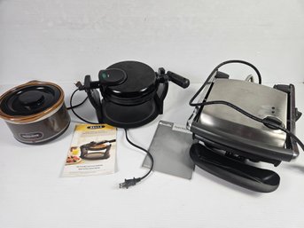 Bella Waffle Maker, Rival Crockett, Barville Penina Maker