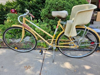 Vintage West Point AMF Voyager Bike Both Tires Flat-  Was Used As Yard Art