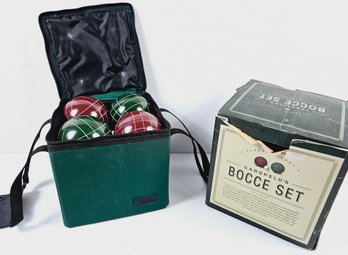 Bocce Set - Like New, Not Sure Its Been Used