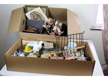 Two Boxes Of Miscellaneous Nick-nacks