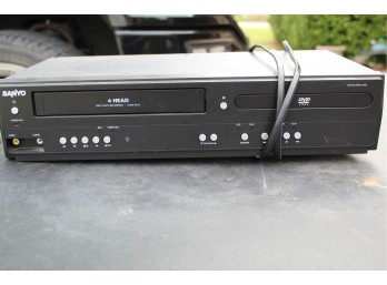 Sanyo VHS/ DVD Player