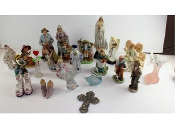 Figurines - Angels, Farmers, Swan