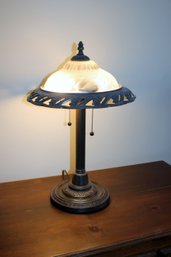 Beautiful, Heavy, Table Lamp, 20' Tall