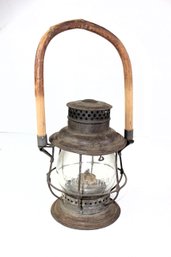 One Vintage Railroad Lantern, N.Y.NH & H.R.R Adams And Westlake Company