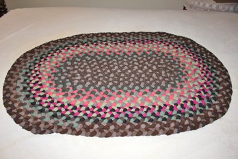 Beautiful Braided Rug - Soft 47 X 32