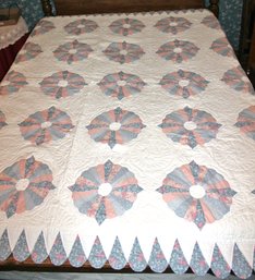 Quilt-appears To Be Hand Stitched, Great Shape 85' X 8'