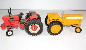 Lot 1 - Two Steel Scale Tractors
