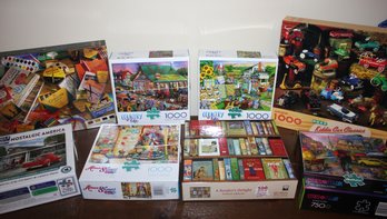 8 Puzzles, Some Nostalgic, 4 Buffalo Brand