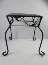 Plant Stand With Slate Top