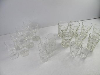 Glasses Lot! Water, Wine, Juice