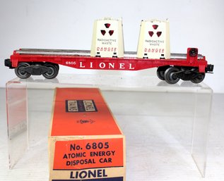 Lionel Atomic Energy Disposal Car No 6805