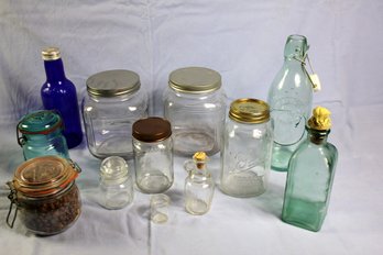 Misc Jars, Lots Of Variety