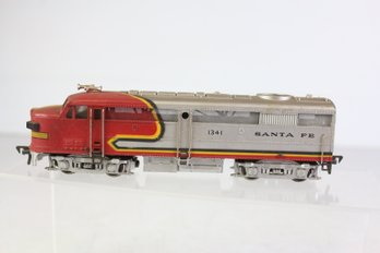 HO GA Santa Fe 1341 Locomotive