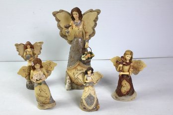 5 Elements Angels, 4 Are Smaller, Very Pretty