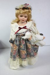 Baby's Dream Doll W/box, She Is Holding A Baby