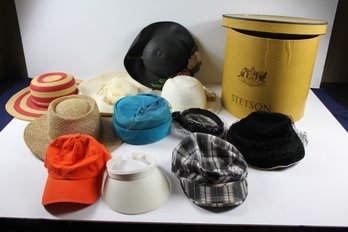 Colorful Lot Of Woman's Hats And Visors #2