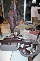 Working Vintage Kirby Vacuum With Carpet Shampoo System-tons Of Attachments