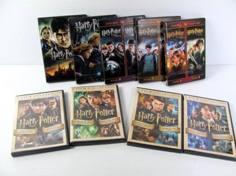 9 Harry Potter DVDs