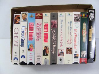 Classic VHS According To Linda - Ghost, Forrest Gump, Wonderful Life Etc