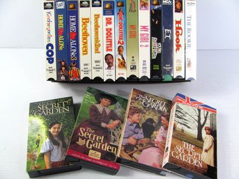 More Family And PG VHS Movies, Home Alone, Beethoven, Dr Dolittle, My Girl Etc