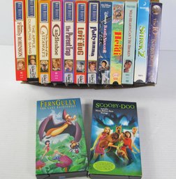 Family-friendly VHS In Plastic Cases-great Shape