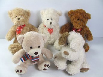 Three Bears With Matching Ribbons, Eddie Bear, Noble Dog