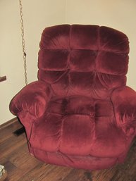 Best Brand Recliner, Burgundy, Large